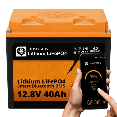 LIONTRON LiFePO4 12,8V 40Ah LX Smart BMS mit Bluetooth