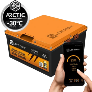 LIONTRON LiFePO4 12,8V 300Ah Arctic Wohnmobil-Untersitz-Batterie LX Smart BMS mit Bluetooth